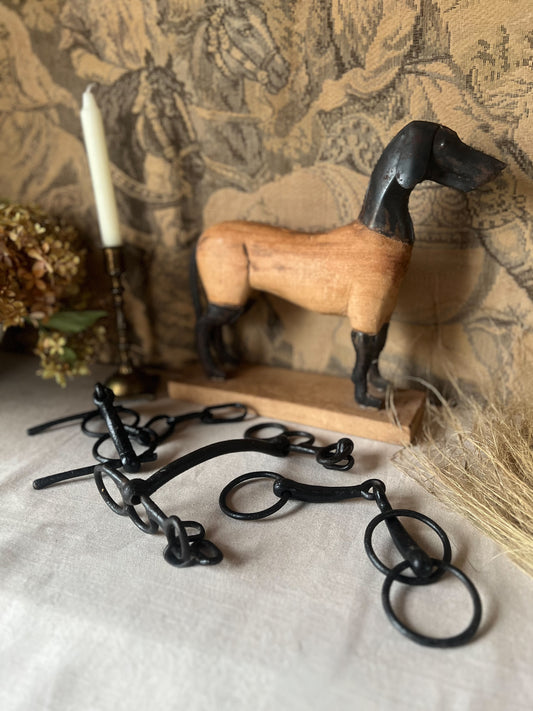 French Forged Iron Equestrian Gear