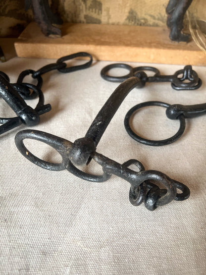 French Forged Iron Equestrian Gear