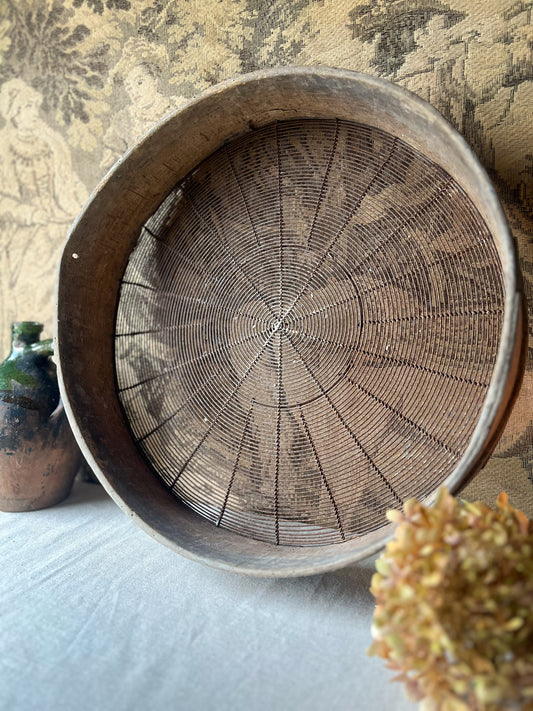 Antique French Tamis Sieve – Pau, France