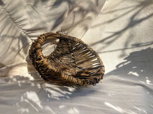 Handwoven Willow Gathering Basket