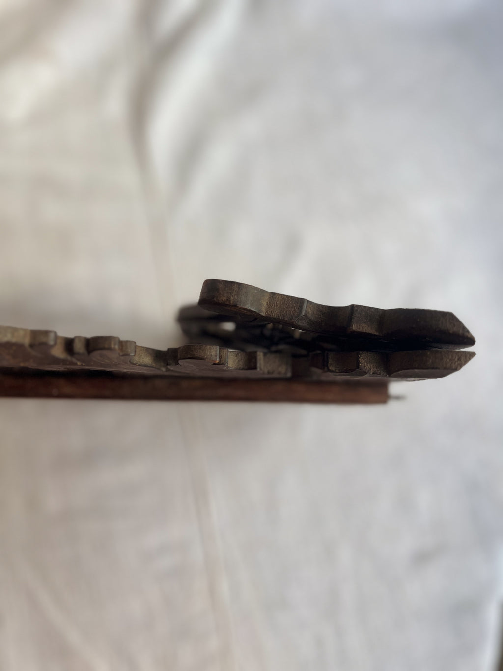 Carved Folding Wall or Table Top Shelf