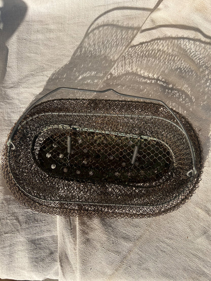 French Wire Fishing Basket